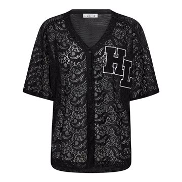 Haute L' Amitié - Court Lace Tee - Black